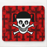 Gothic Skull & Crosses mousepads