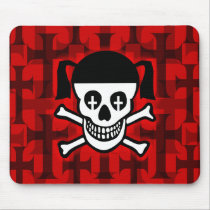 Gothic Skull & Crosses mousepads