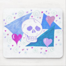 Gothic Skull mousepads by eelkat Gothic Skull mousepads