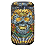 Gothic Skull with Guns and Bullets by Al Rio Galaxy SIII Cases