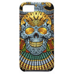 Gothic Skull with Guns and Bullets by Al Rio iPhone 5 Cover