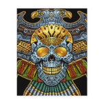 Gothic Skull with Guns and Bullets by Al Rio flyers