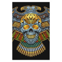 Gothic Skull with Guns and Bullets by Al Rio Personalized Flyer