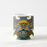 Gothic Skull with Guns and Bullets by Al Rio Coffee Mugs