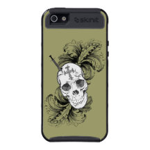 Gothic Skulls and Baroque iPhone Case iPhone 5 Covers