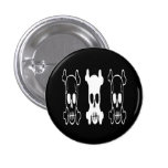 GOTHIC SKULLS buttons