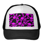 GOTHIC SKULLS CROSSBONES PATTERN hats