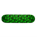 GOTHIC SKULLS CROSSBONES PATTERN skateboards