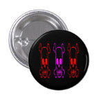 GOTHIC SKULLS buttons