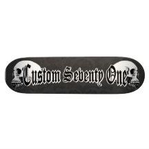 Gothic Skulls Skateboard Decks
