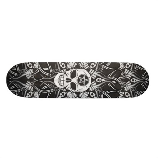 Gothic Skulls Skateboard Decks Zazzle