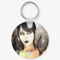 Gothic Sorceress Keychain by SlayerX Gothic Sorceress Keychain