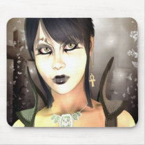 Gothic Sorceress Mousepad mousepads