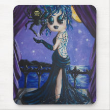 Gothic Spider Princess Mouse Pad