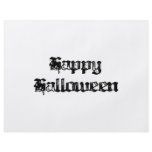 Gothic Stamp Happy Halloween flyers