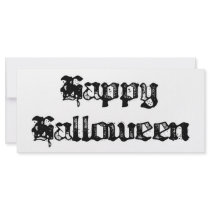 Gothic Stamp Happy Halloween rack cards