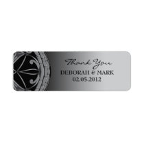 Gothic Stonework Address Labels Stickers