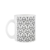 Gothic Style Damask Pattern Mug