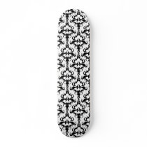 Gothic Style Damask Pattern Skate Board Decks