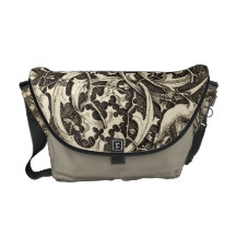 Gothic Thistle Messenger Bag