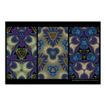 Gothic Triptych #1 posters