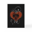 Gothic Valentine's Day Card card