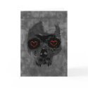 Gothic Valentine's Day Card card