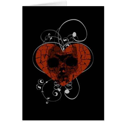 Gothic Valentine's Day Card Zazzle