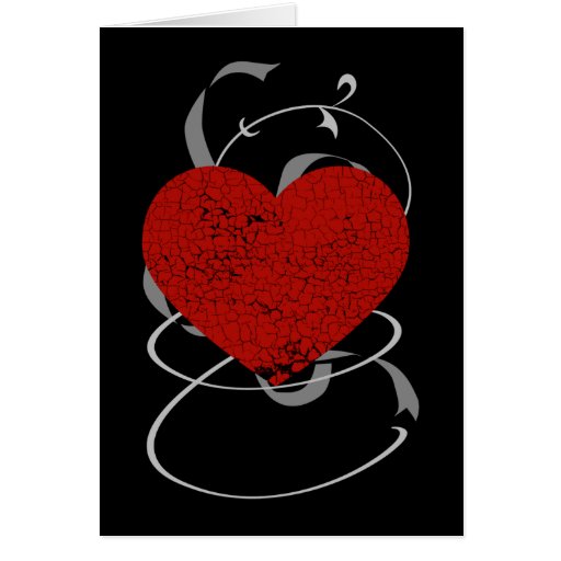 Gothic Valentine's Day Card Zazzle