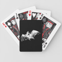 Gothic Vampire Bat Playing Cards