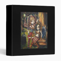 Gothic Vampire Dark Angel Graves Fantasy Notebook binders