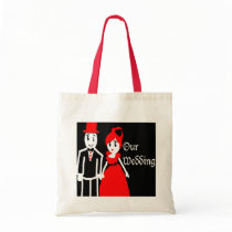 gothic wedding bag