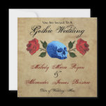 Gothic Wedding Announcement