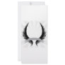 Gothic Wings Crest Design Rack Card
