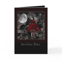 Gothic Wishes Greeting Cards