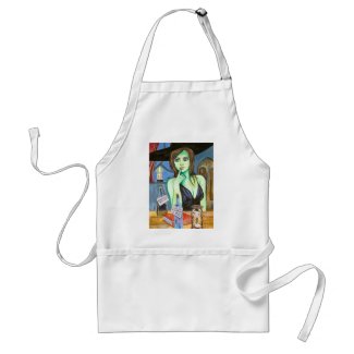 GOTHIC WITCH apron