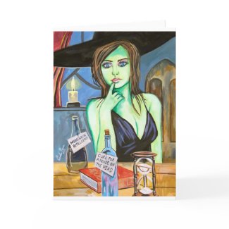 GOTHIC WITCH card