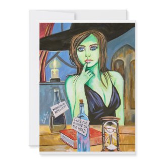 GOTHIC WITCH invitation