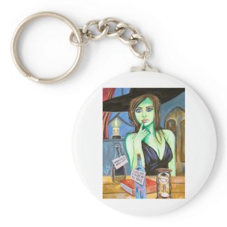 GOTHIC WITCH keychain