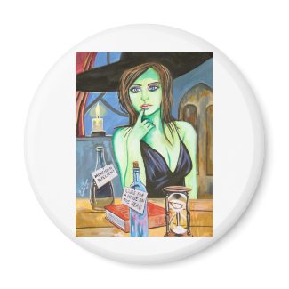 GOTHIC WITCH magnet