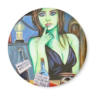 GOTHIC WITCH magnet