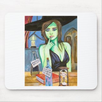 GOTHIC WITCH mousepad