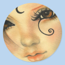 Gothic witch Sticker stickers
