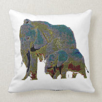 Gothicchicz Elephant American MoJo Pillow pillows