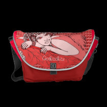 Gothicchicz Rickshaw Messenger Bag messenger bags