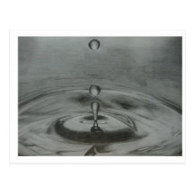 gotita de agua postales