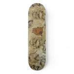 gotowork in a cave custom skateboard