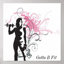 Gotta B Fit Poster