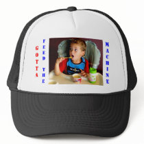 Gotta Feed the Machine hats by LSDmeCom Gotta Feed the Machine hats