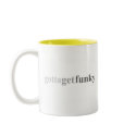 Gotta - "Gotta Get Funky" mugs by outoftheboxx Gotta - "Gotta Get Funky" mugs